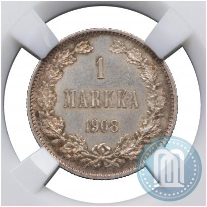 Picture 1 markka 1908 year L 