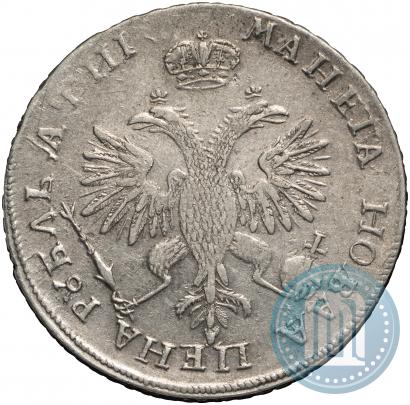 Фото 1 рубль 1718 года OK-L 
