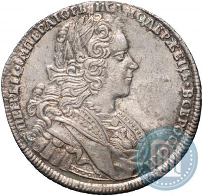 Picture Poltina 1727 year СПБ "Petersburg type"