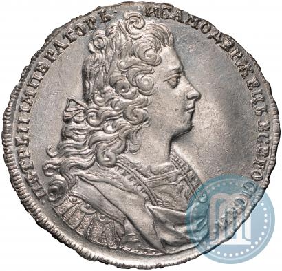 Фото 1 рубль 1729 года  "Тип 1727"