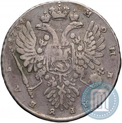 Picture 1 rouble 1734 year  "Type of 1734"