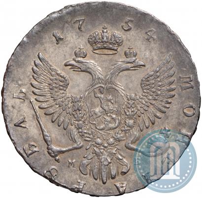 Picture 1 rouble 1754 year ММД-МБ 