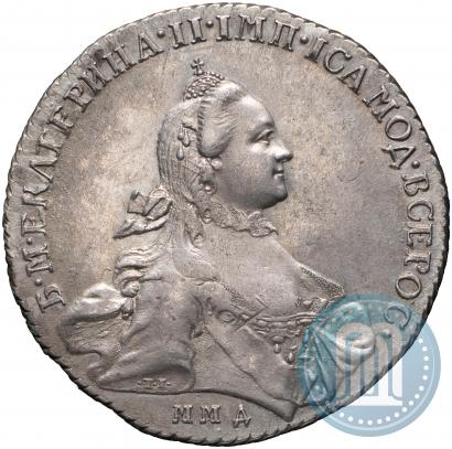 Фото 1 рубль 1765 года ММД-EI 