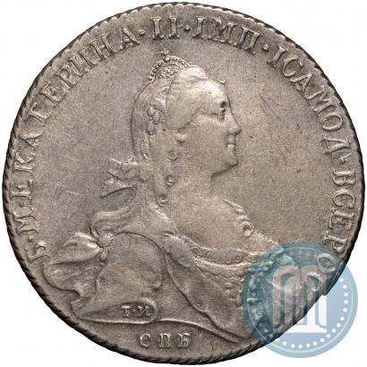 Picture 1 rouble 1772 year СПБ-ЯЧ-Т.И. 