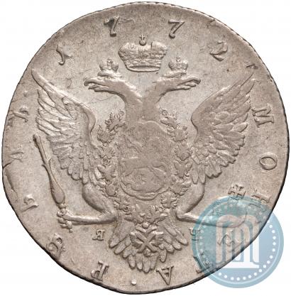 Picture 1 rouble 1772 year СПБ-ЯЧ-Т.И. 