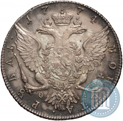 Фото 1 рубль 1774 года СПБ-ФЛ 