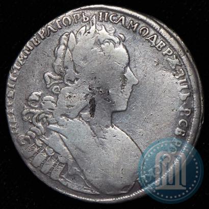Фото Полтина 1727 года СПБ "Петербургский тип"