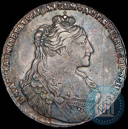 Фото 1 рубль 1735 года  