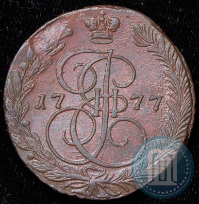 Фото 5 копеек 1777 года ЕМ 