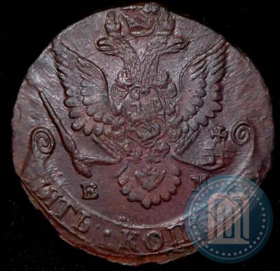 Picture 5 kopecks 1781 year ЕМ 