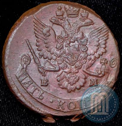 Picture 5 kopecks 1785 year ЕМ 