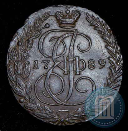 Picture 5 kopecks 1789 year ЕМ 