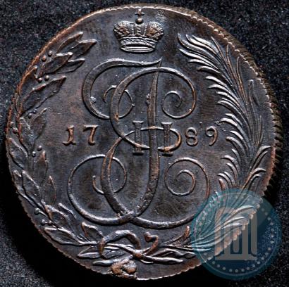 Фото 5 копеек 1789 года КМ 