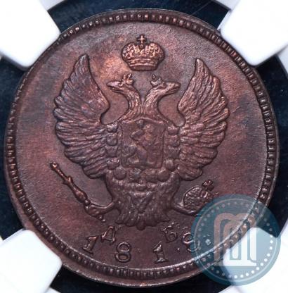 Picture 2 kopecks 1818 year КМ-ДБ 