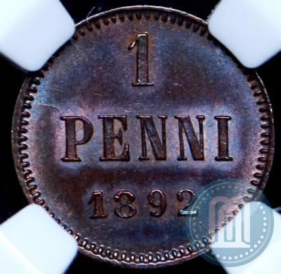 Picture 1 penni 1892 year  