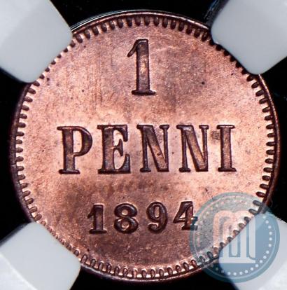 Picture 1 penni 1894 year  