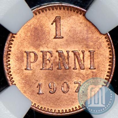 Picture 1 penni 1907 year  