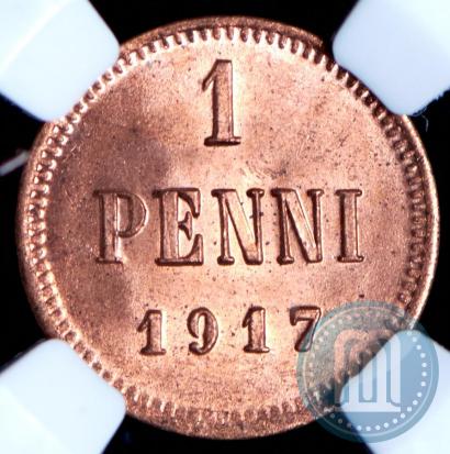 Picture 1 penni 1917 year  