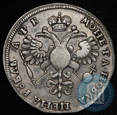 Фото 1 рубль 1720 года OK "Портрет в латах"
