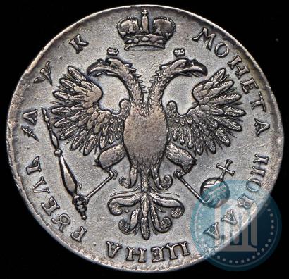 Picture 1 rouble 1720 year  "Portrait with shoulder straps"