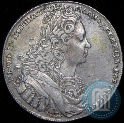Picture 1 rouble 1727 year  "Moscow type"