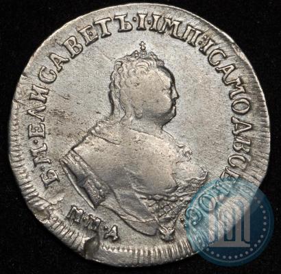 Фото Полуполтинник 1746 года ММД 