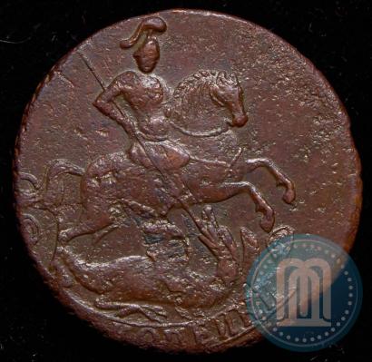 Фото 2 копейки 1757 года  "Номинал под Св. Георгием"