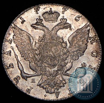 Фото 1 рубль 1776 года СПБ-ЯЧ 