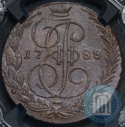 Фото 5 копеек 1786 года ЕМ 