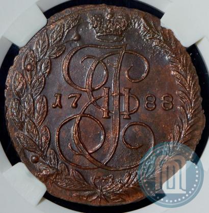Фото 5 копеек 1788 года ЕМ 