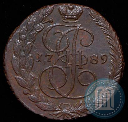 Фото 5 копеек 1789 года ЕМ 