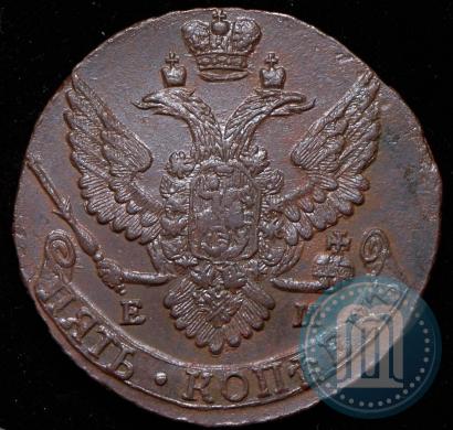 Фото 5 копеек 1789 года ЕМ 