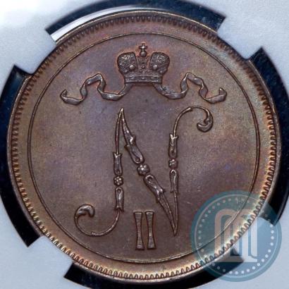 Picture 10 pennia 1916 year  