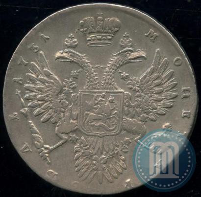 Picture 1 rouble 1731 year  