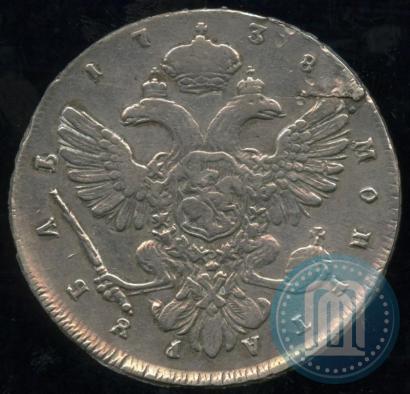 Picture 1 rouble 1738 year СПБ "Petersburg type"
