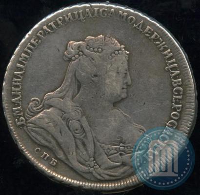 Picture 1 rouble 1738 year СПБ "Petersburg type"