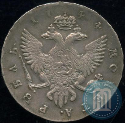 Picture 1 rouble 1744 year СПБ 