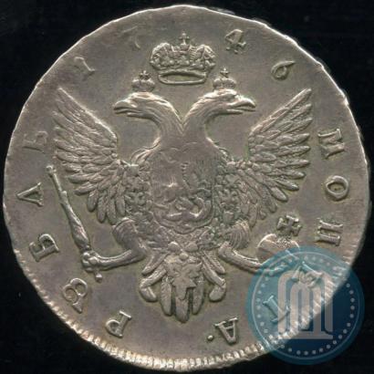 Picture 1 rouble 1746 year СПБ 