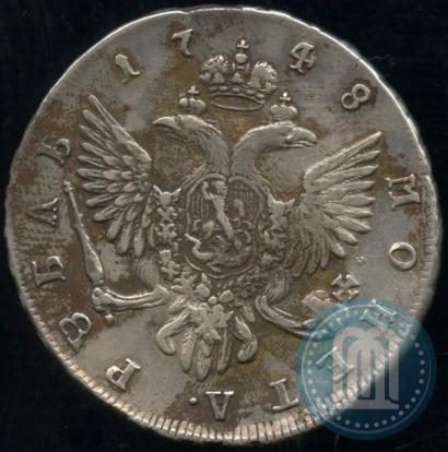 Picture 1 rouble 1748 year СПБ 