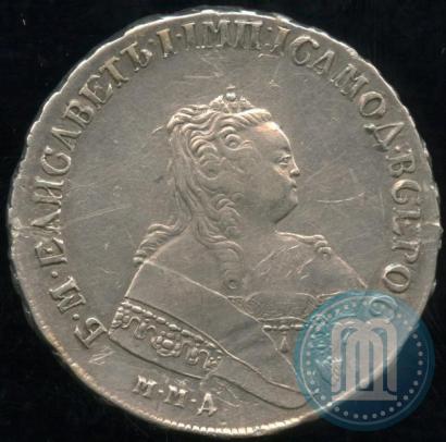 Picture 1 rouble 1749 year ММД 