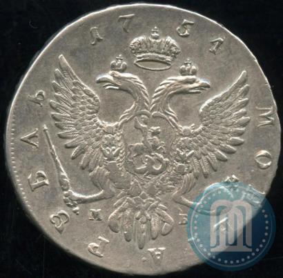 Picture 1 rouble 1754 year ММД-МБ 
