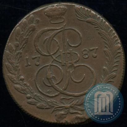 Picture 5 kopecks 1787 year КМ 