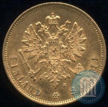 Picture 10 markkaa 1881 year S 