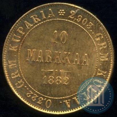 Picture 10 markkaa 1882 year S 
