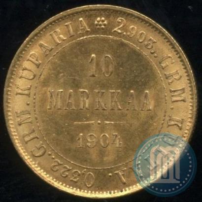 Picture 10 markkaa 1904 year L 