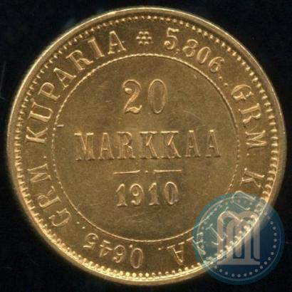 Picture 20 markkaa 1910 year L 