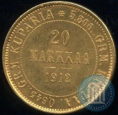 Picture 20 markkaa 1912 year S 