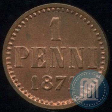 Picture 1 penni 1871 year  