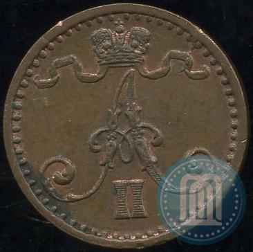 Picture 1 penni 1871 year  