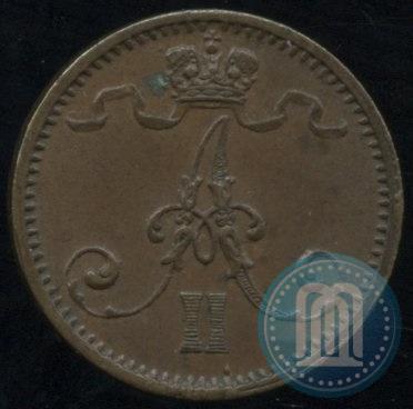 Picture 1 penni 1872 year  